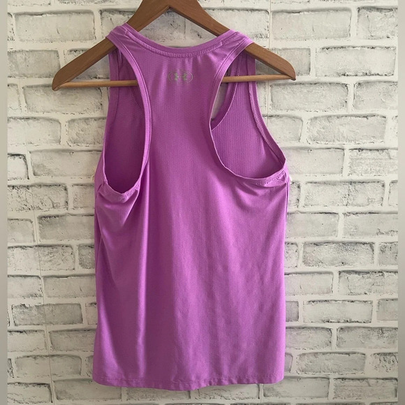 Women’s Under Armour purple racerback tank top Small - Picture 2 of 3